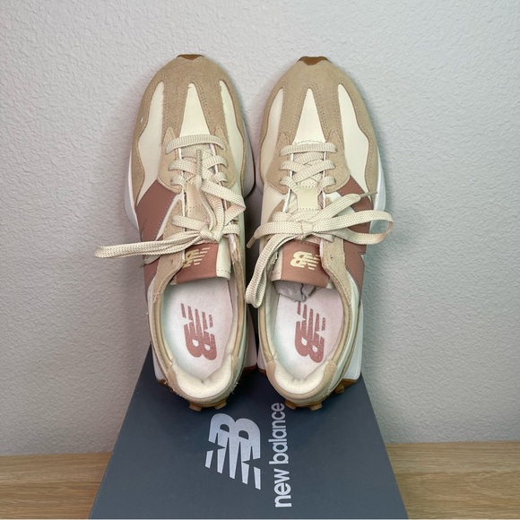 New Balance 327 Women’s Sneakers [NIB] – Beige Rose (WS327NKA) Size 10 - Picture 6 of 11